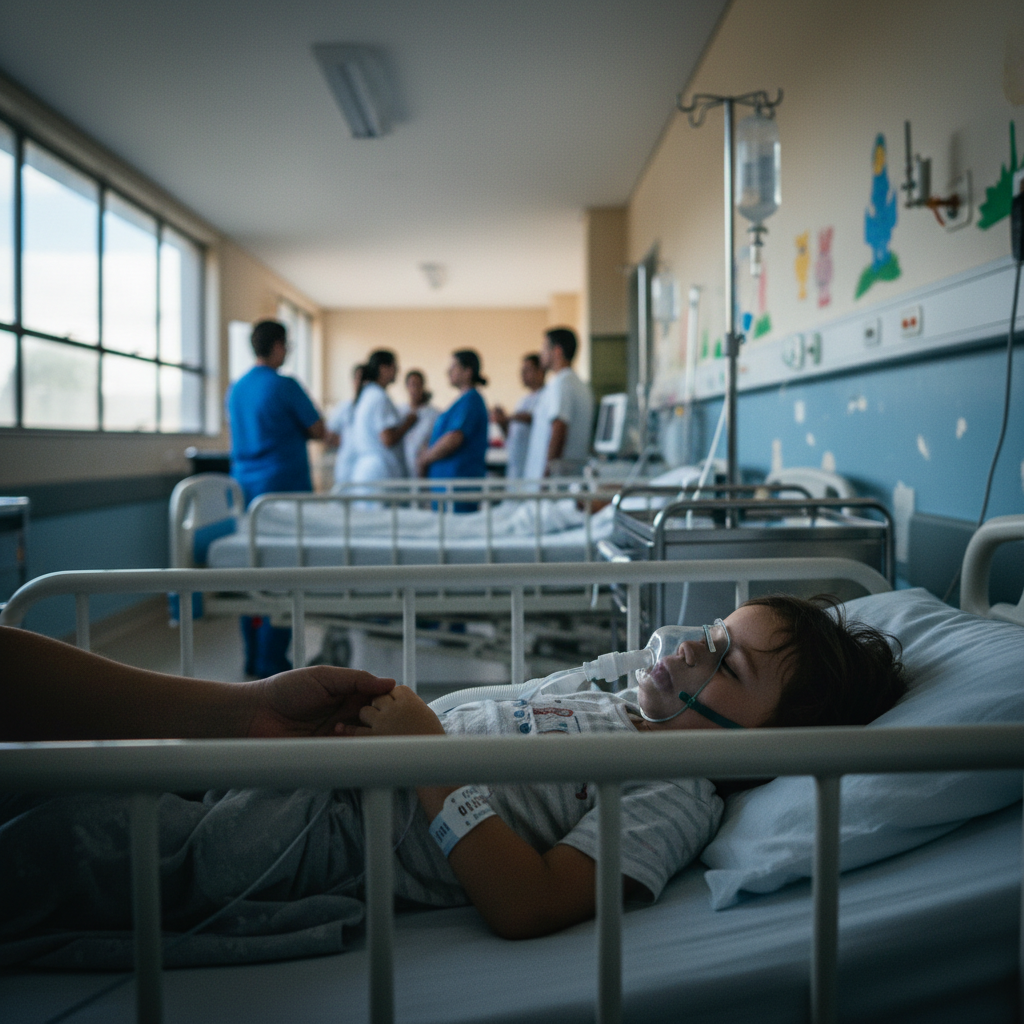 Paranavaí registra aumento de internações infantis por doenças respiratórias