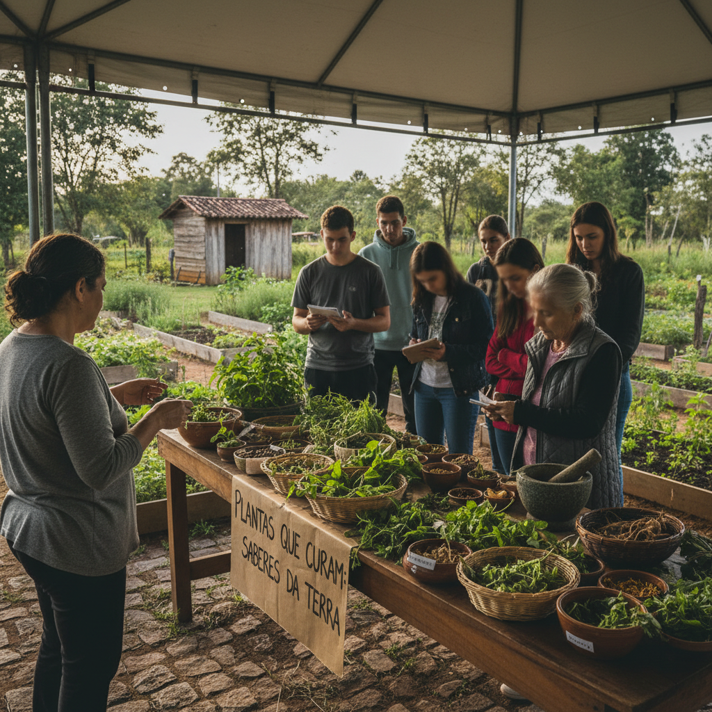 Projeto incentiva uso de plantas medicinais como complemento aos cuidados com a saúde
