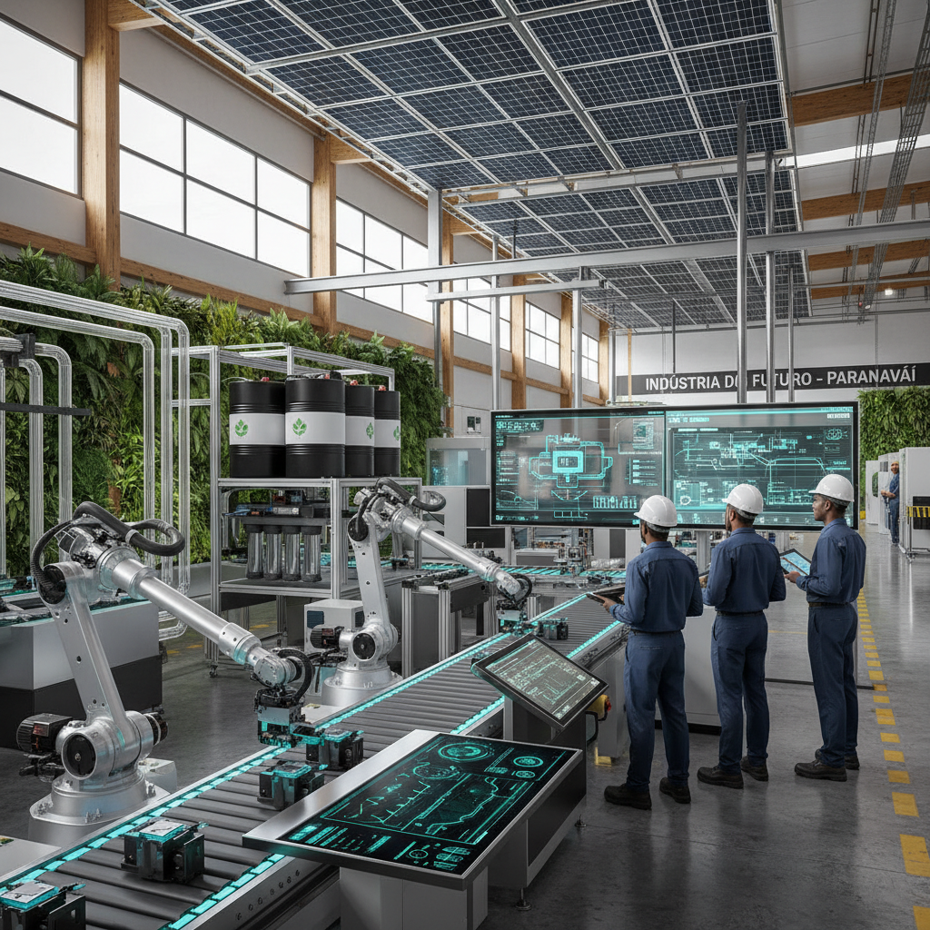 Novas tecnologias e soluções sustentáveis impulsionam produtividade em indústria de Paranavaí