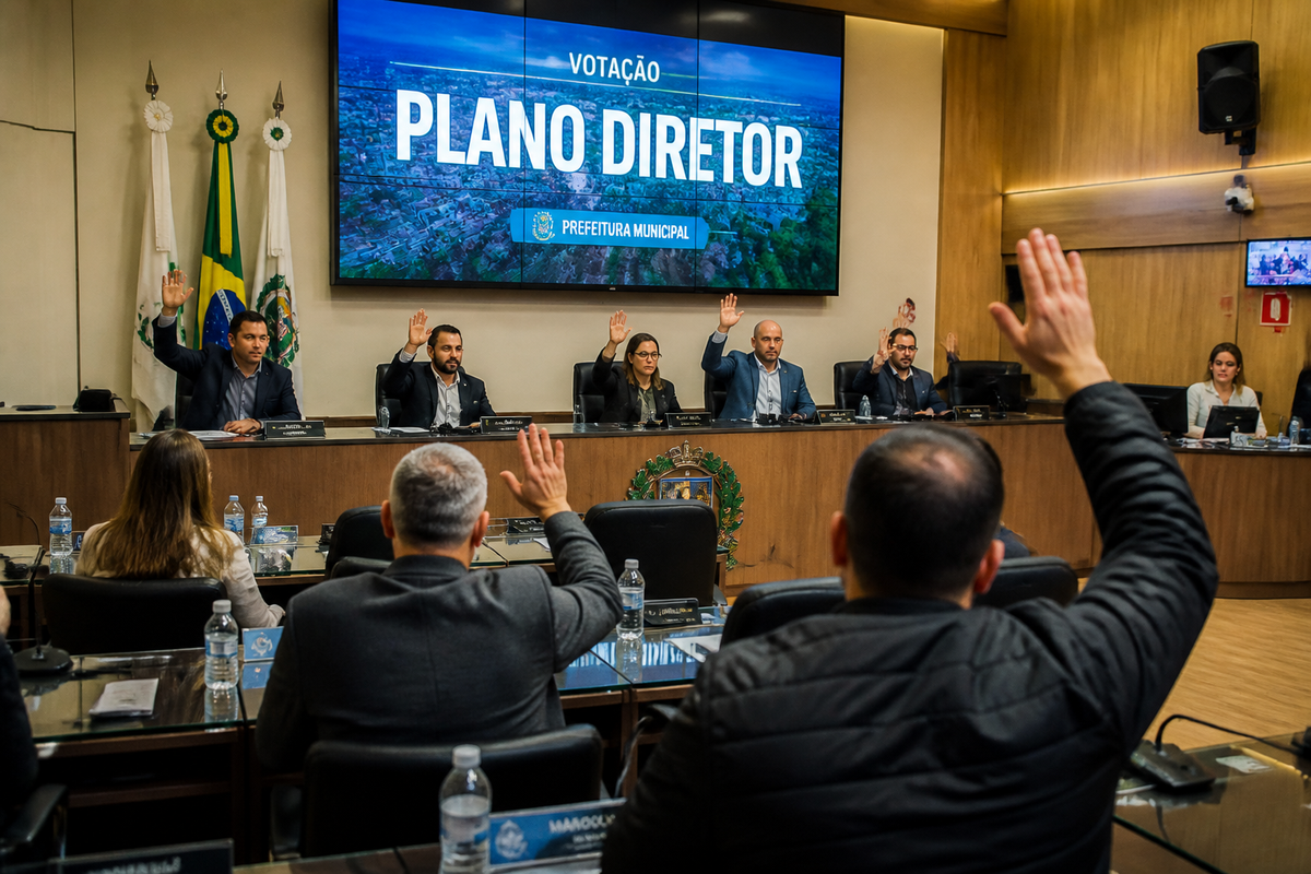 Câmara de Paranavaí aprova revisão do Plano Diretor com foco em mobilidade urbana
