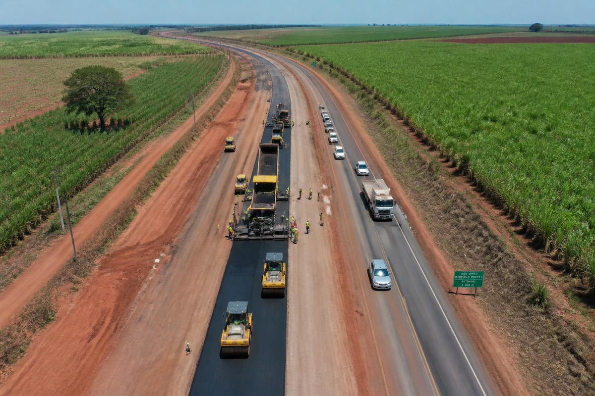 DER inicia projeto de duplicação da PR-218 entre Paranavaí e Nova Aliança do Ivaí