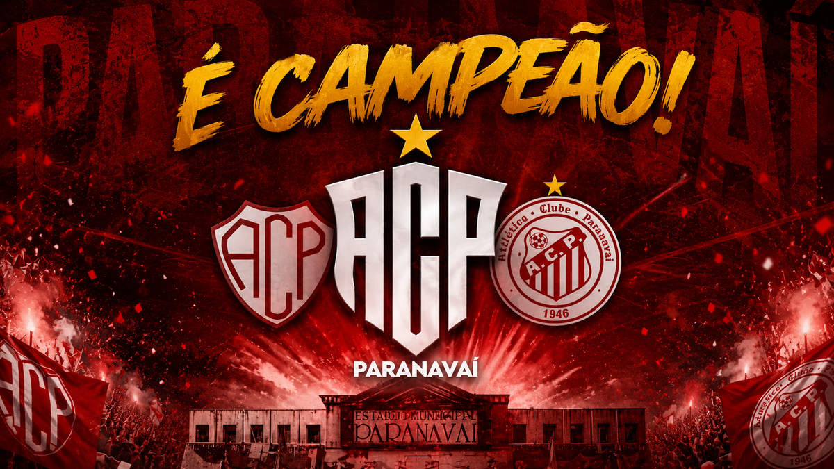 Atlético Clube Paranavaí é campeão da Segunda Divisão do Paranaense e retorna à elite estadual