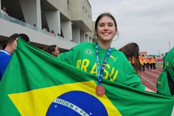 Atleta de Paranavaí conquista medalha de bronze no Ibero-Americano Sub-20 em Lima