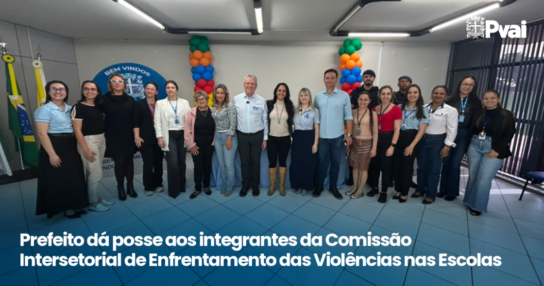 Segurança escolar: Prefeitura de Paranavaí empossa novos membros da comissão de combate à violência nas instituições de ensino