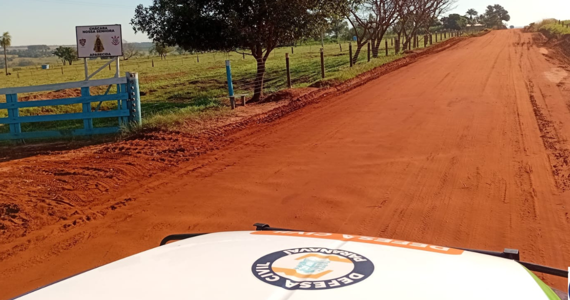 Defesa Civil inicia visitas a comunidades rurais para atualizar plano de contingência em Paranavaí