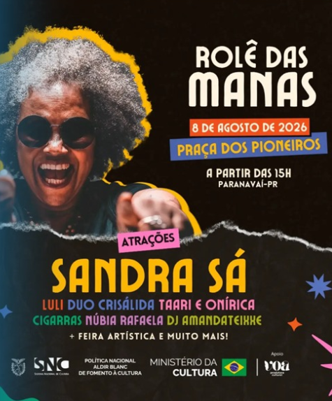 Prefeitura abre credenciamento para praça de alimentação da 11ª edição do Rolê das Manas em Paranavaí