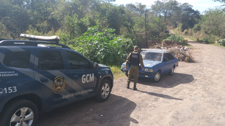 Homem é autuado pela Guarda Civil Municipal após descarte irregular de lixo em área rural de Paranavaí