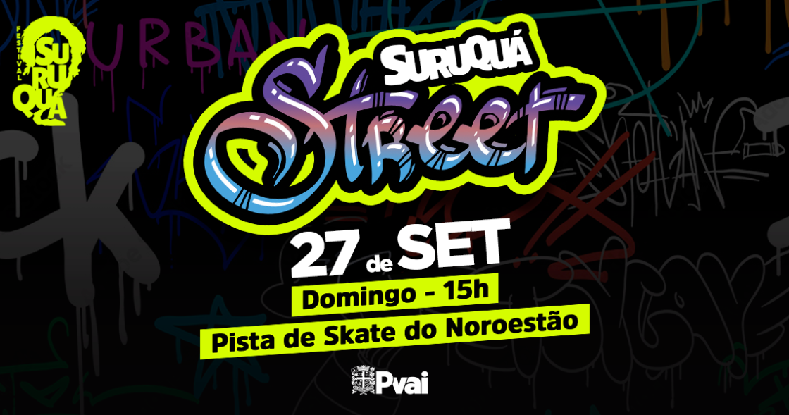 Suruquá Street leva cultura urbana e batalhas de dança a Paranavaí no dia 27
