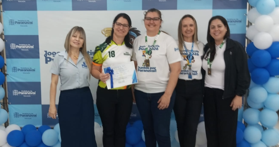 Escola Noêmia Ribeiro do Amaral conquista bicampeonato nos Jogos Infantis Pvai 2026