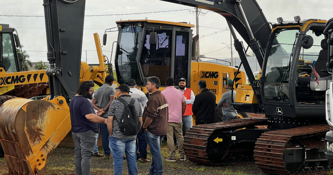 Paranavaí recebe capacitação estadual para operadores de máquinas pesadas