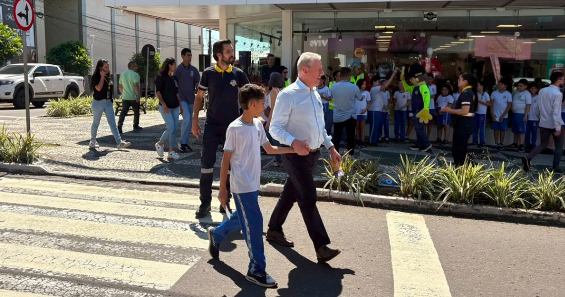 Semana Nacional do Trânsito começa em Paranavaí com ação educativa nas ruas
